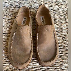 Olukai Men's Brown Slip-On Shoes